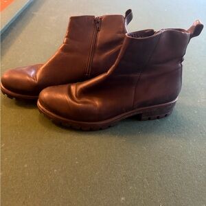 Ecco black Ankle Boots